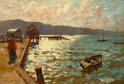 Wellington Harbour by James McLachlan Nairn